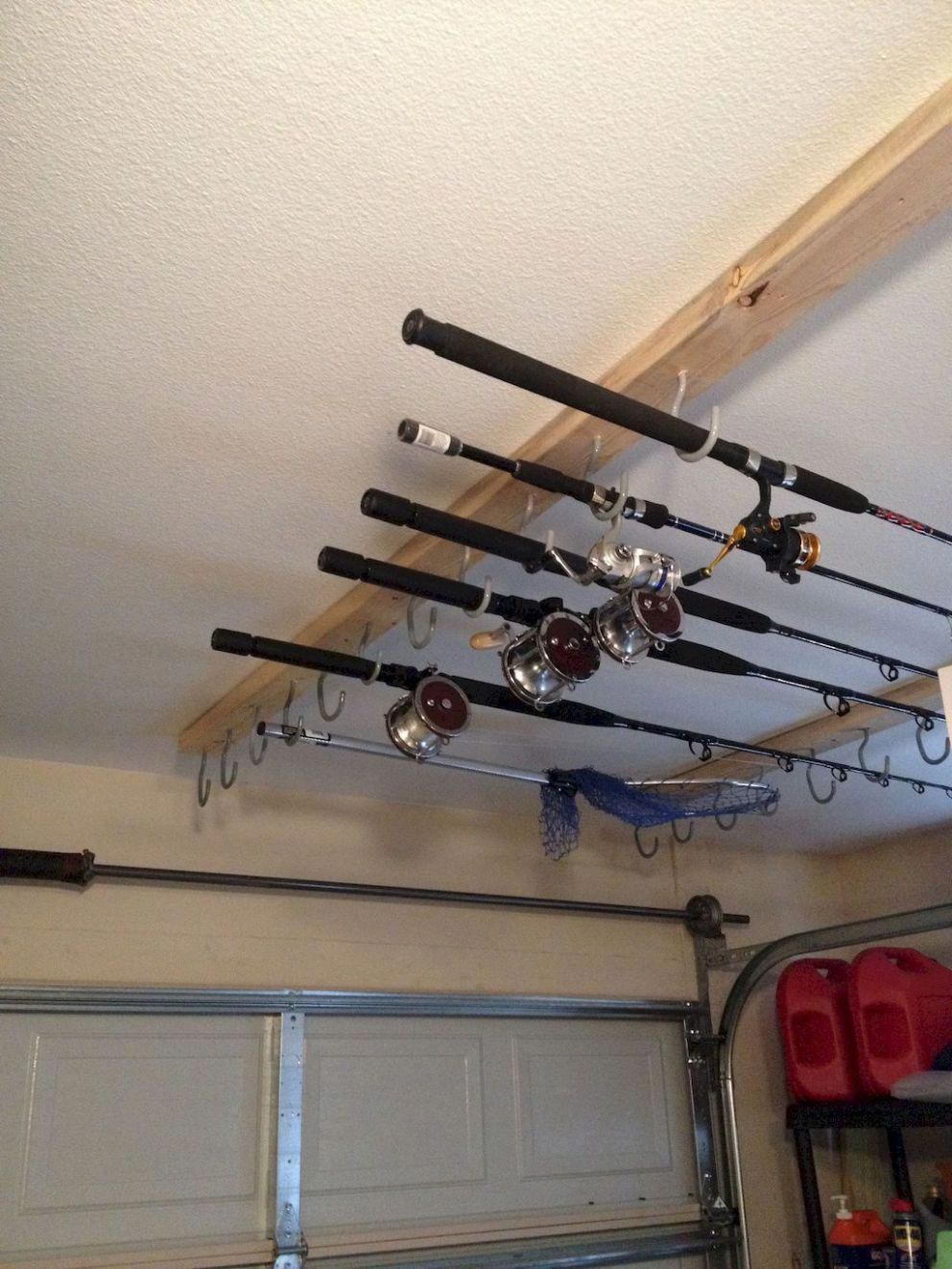 Inspiring Garage Workshop Home Decor Ideas (mit Bildern angelruten an der decke