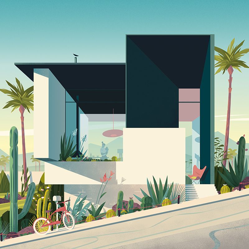 The Gorgeous Architectural Illustrations of Cruschiform
