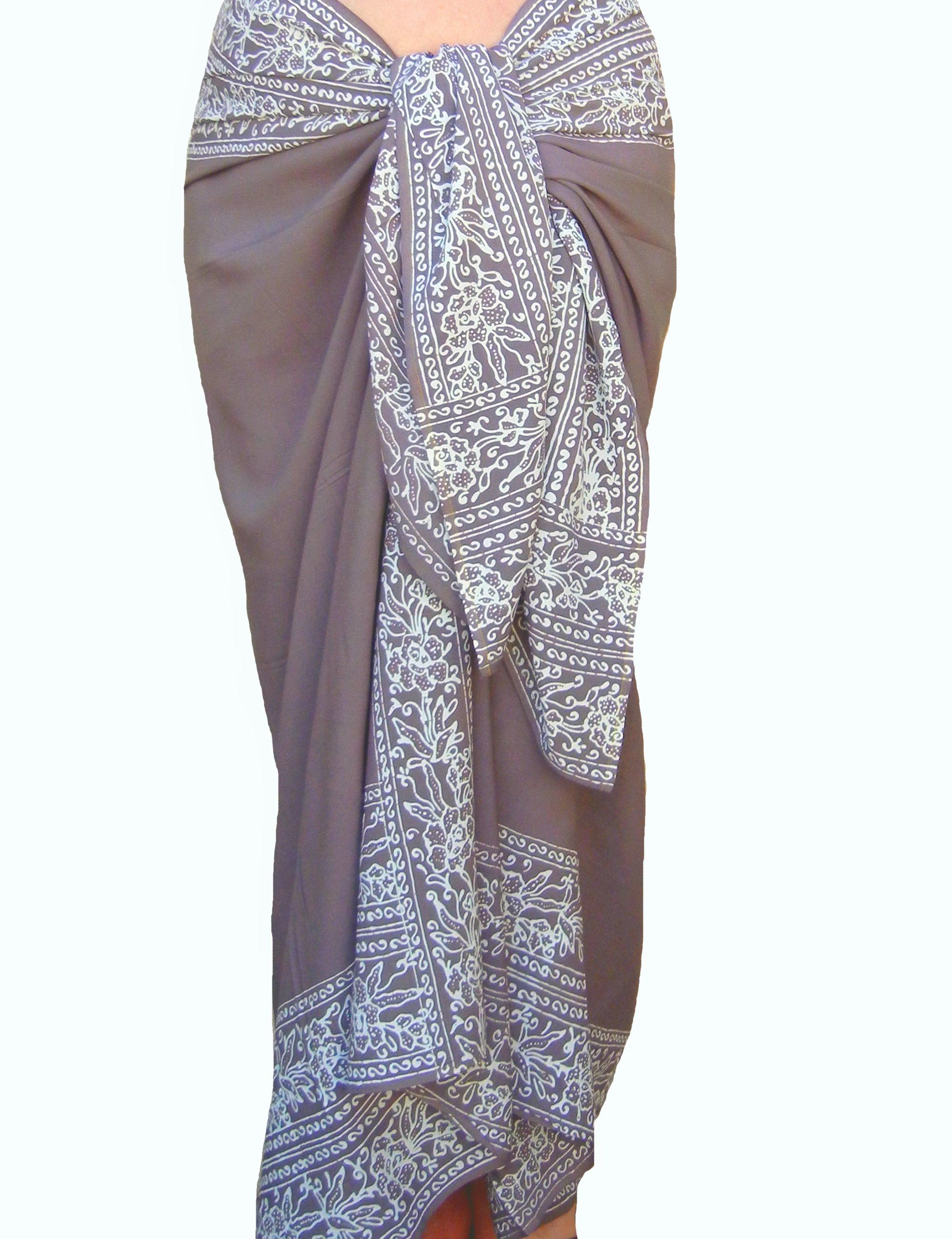 Swimwear Batik Sarong Wrap Pareo Beach Sarong Womens Clothing Black Sarong ~ Beach Cover Up Black /& Teal Beach Sarong Long Wrap Skirt