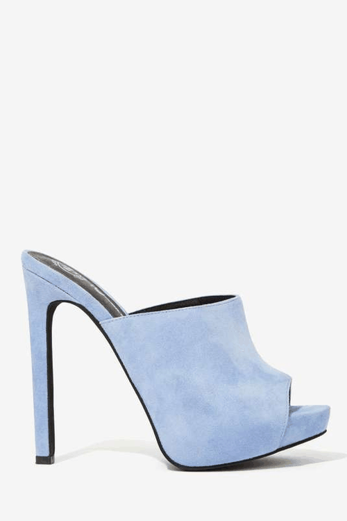 Nasty Gal Jeffrey Campbell Robert S Suede Mule Powder Blue Nasty Gal Jeffrey Campbell Robert S Suede Mule Powder Blue Nastygal Jeffreycampbell Mules