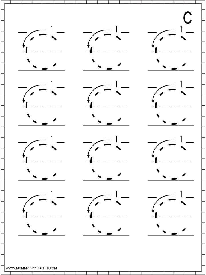 LETTER C PRINTABLES — Mommy is My Teacher Alphabet activities
