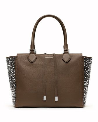 Michael Kors Large Miranda Stud Side Tote In The Bag Pinterest Michael Kors Large Miranda Stud Side Tote