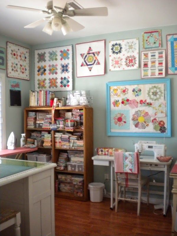 Quilt Room Design Ideas Part - 15: What Would You Keep In Your Dream Quilting Studio? Here Are Some Quilt Studio Organization Ideas Perfect To Help You Create Your Fantasy Stitching Studio!