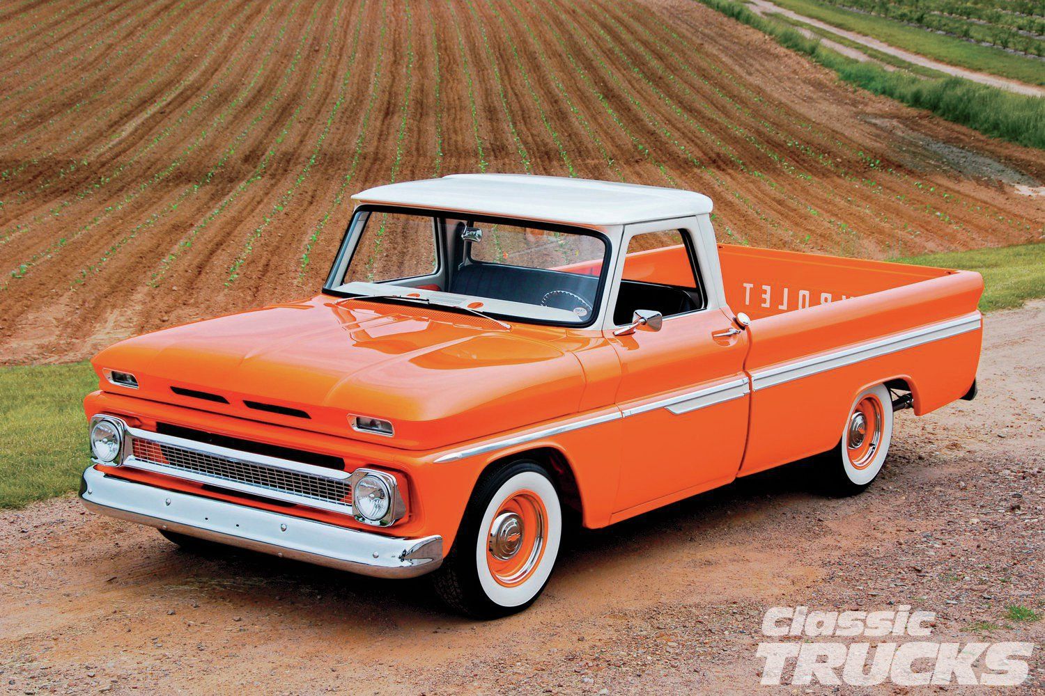 1966 Chevy C10 Orange Twist Classic Trucks Magazine With