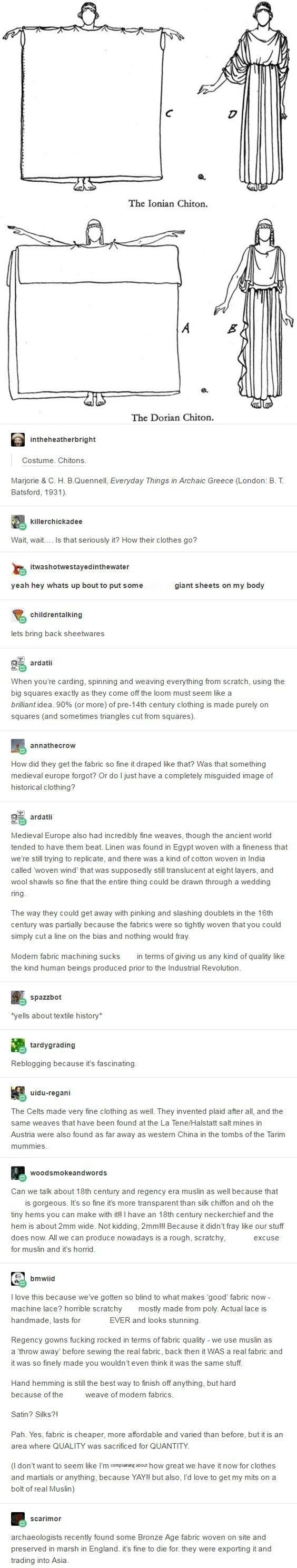 I love this thread! Textile history!The history nerd inside me is making a happy dance,later I'm gonna research these facts! #sciencehistory