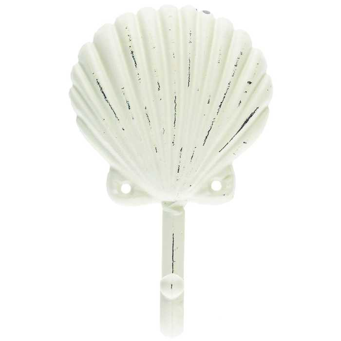 Antique White Seashell Metal Wall Hook | Hobby Lobby | 1122753