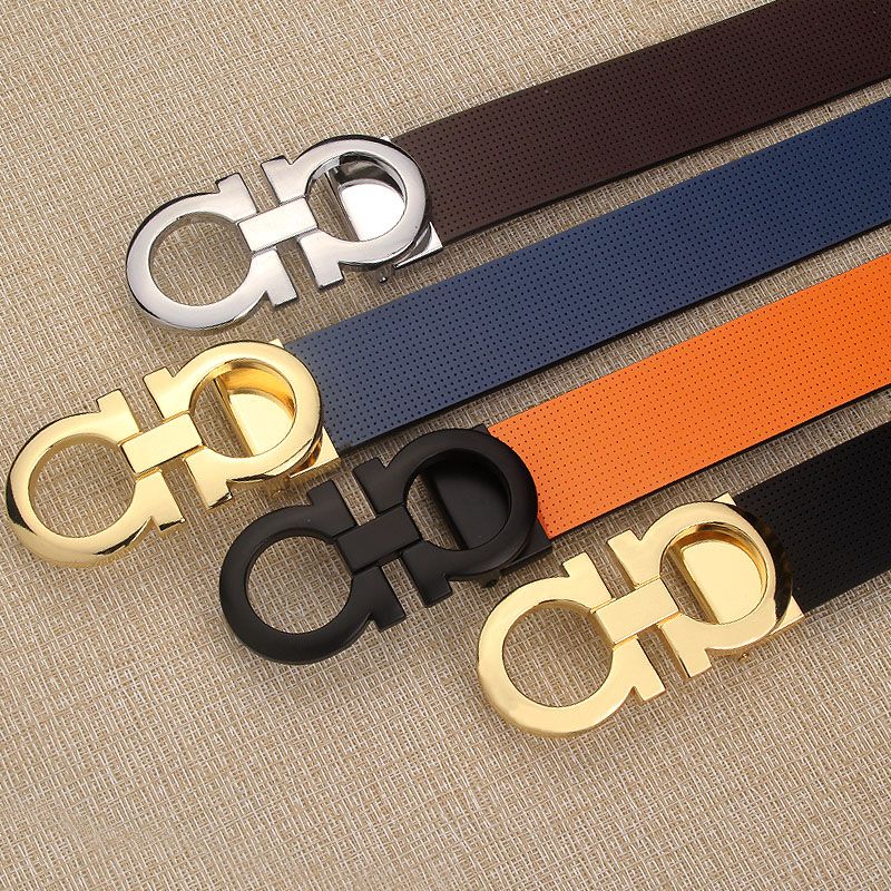 Hommes Marque Ceinture Luxe Hommes Ceintures En Cuir Lisse Boucle Casual Origine Jeans Bretelles Designer Ceintures Dans Ceintures De Yoga De Accessoires Et Vêt