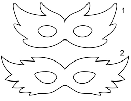 resultado de imagem para molde de mascara de galinha para imprimir