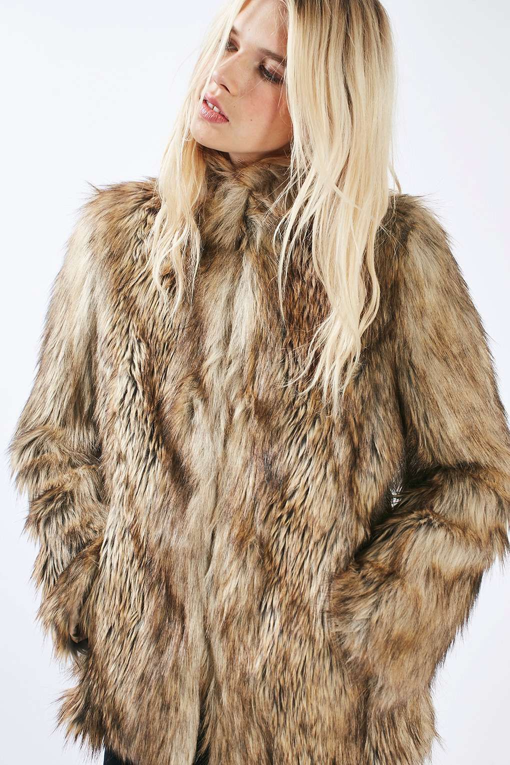 Vintage Faux Fur Coat Jackets & Coats Clothing Lookbook