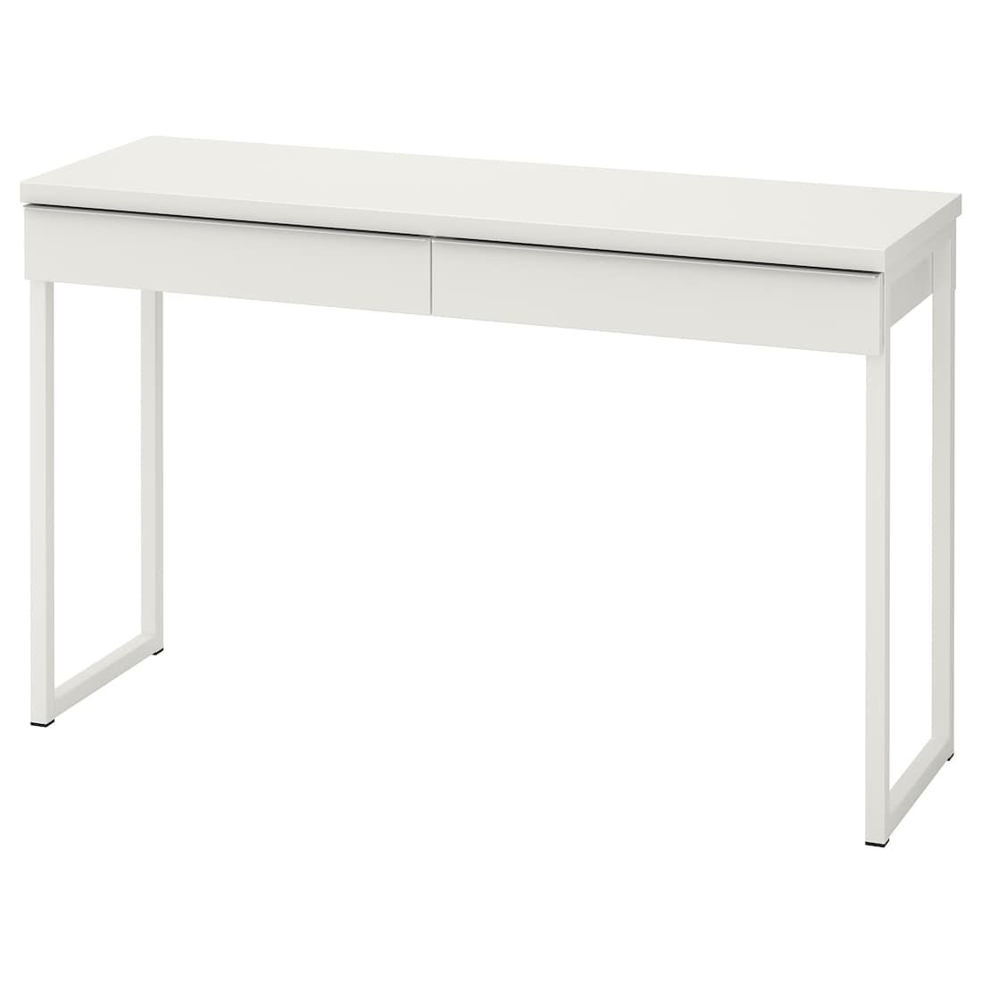 BESTÅ BURS Desk - high gloss white 47 1/4x15 3/4 BESTÅ BURS Desk - high gloss white 47 1/4x15 3/4
