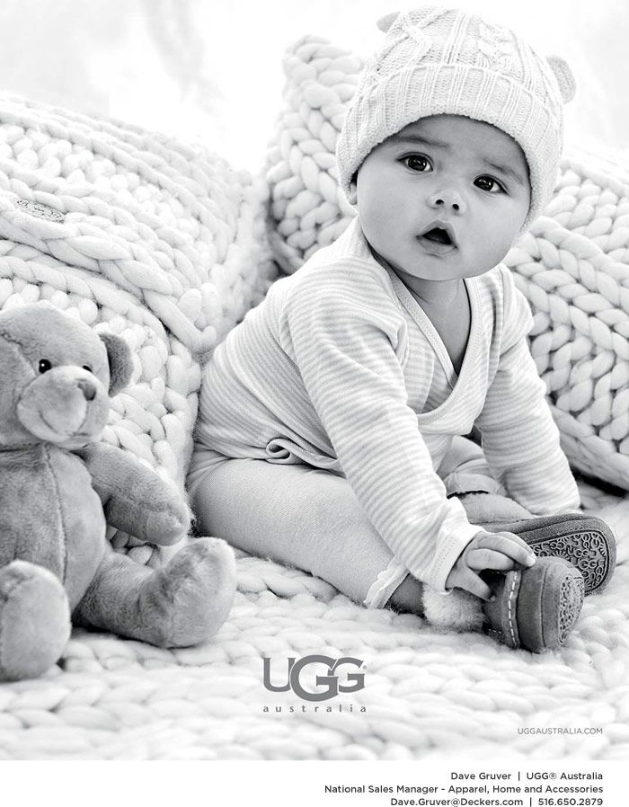 baby boy in uggs