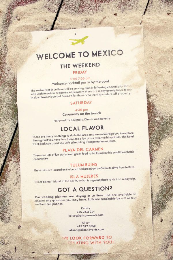 Mexico Wedding by AE Planning + Design