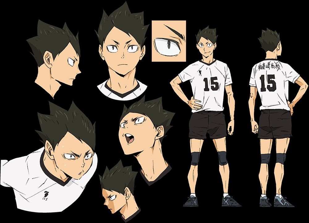 Character Sheet, Character Design, Haikyuu Season 1, Haikyuu Characters