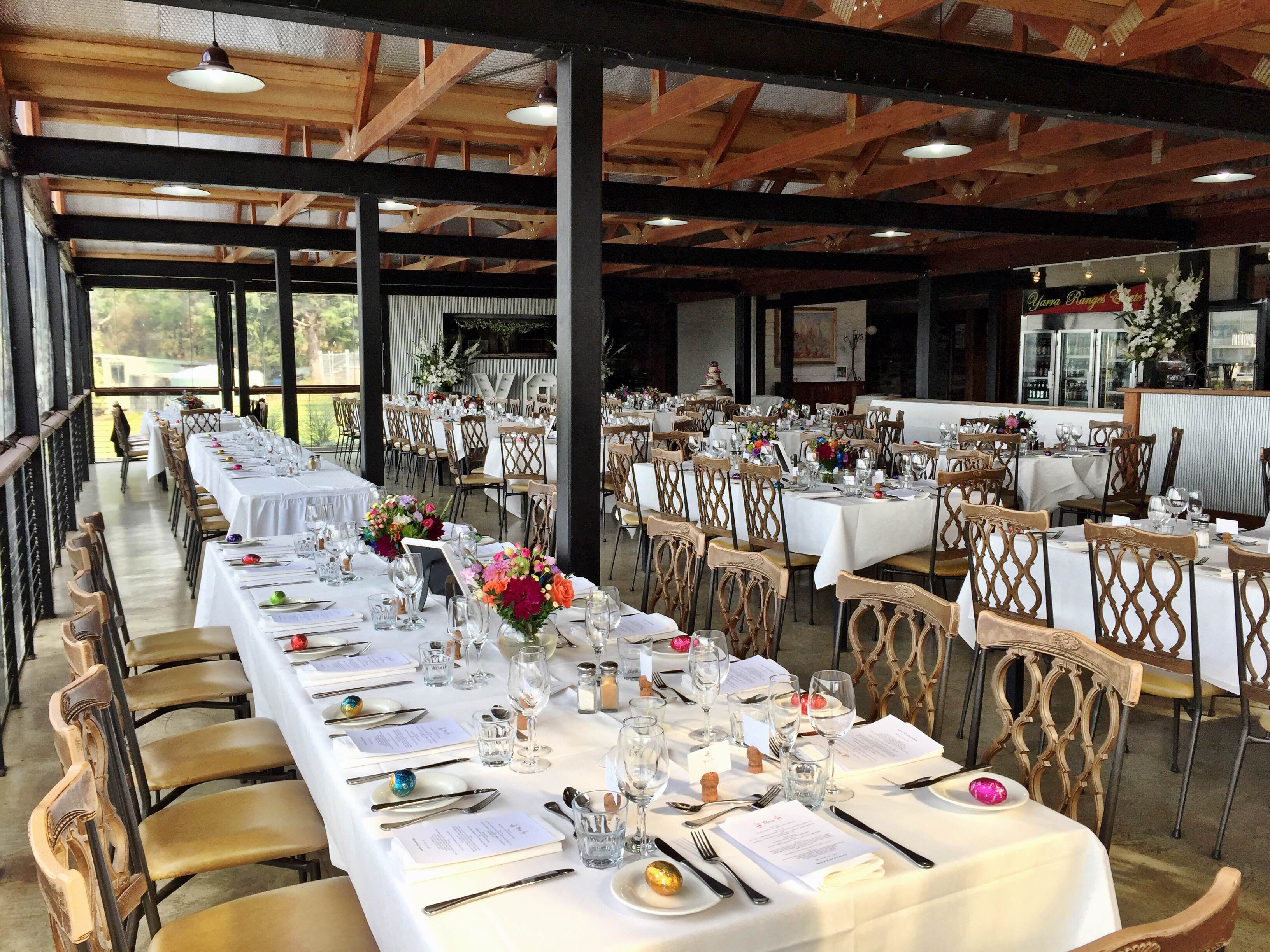 The Function Room At Yarra Ranges Estate Winery Wedding The Function Room At Yarra Ranges Estate Winery Wedding Valley Dandenong