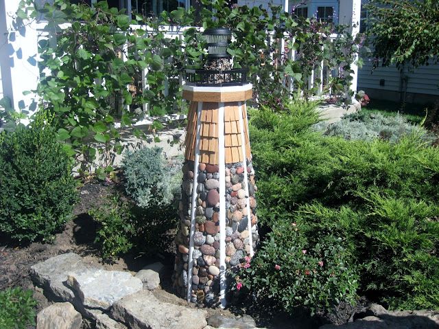 Sweet Boutique Home Finding Lighthouse Garden Diy Tower Lighthouse Garden, Lighthouse For Front Yard