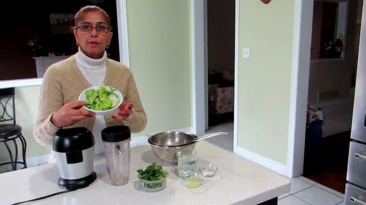 youtube how to make celery juice in a blender