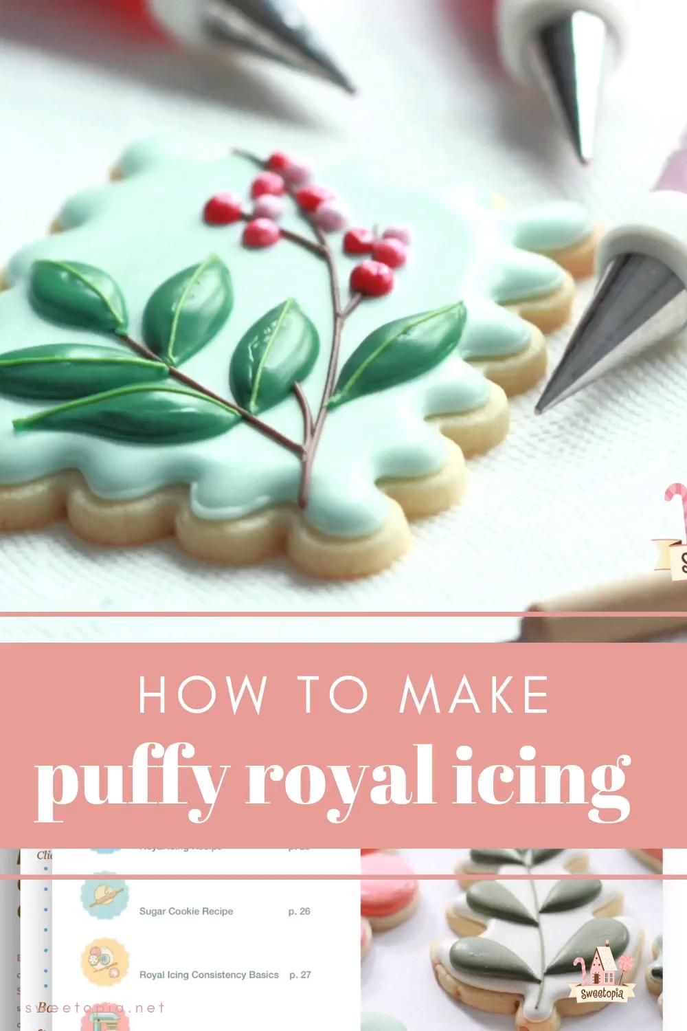 How to Make Puffy Royal Icing for Cookie Decoratin How to Make Puffy Royal Icing for Cookie Decoratin