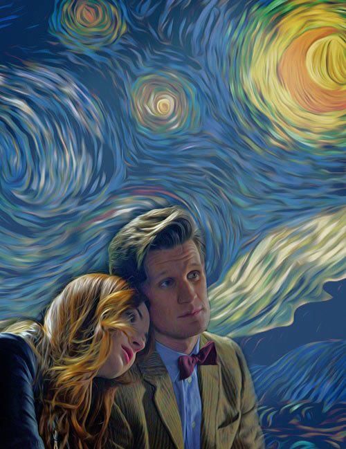 Doctor Who Amy Starry Night Doctor Who Art Doctor Who 11th