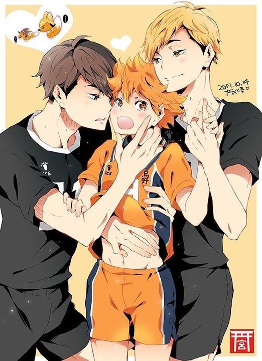 Haikyuu Ship Photos And More! - Atsumu x Hinata x Osamu | Кошачьи