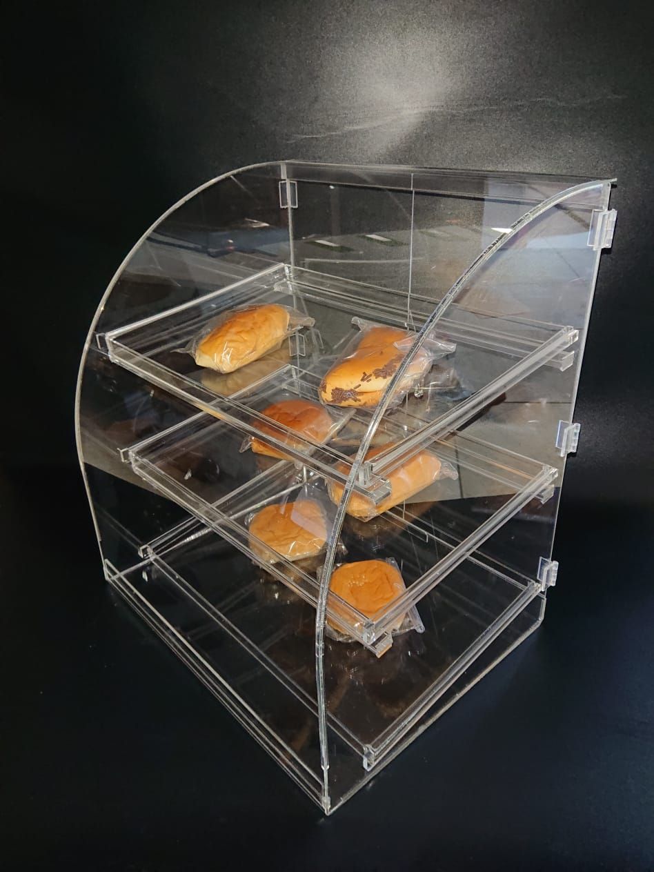 WA 082313666466 Storefront / Display Cake Bread Acrylic Cake