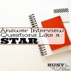 star behavioral interview questions and answers