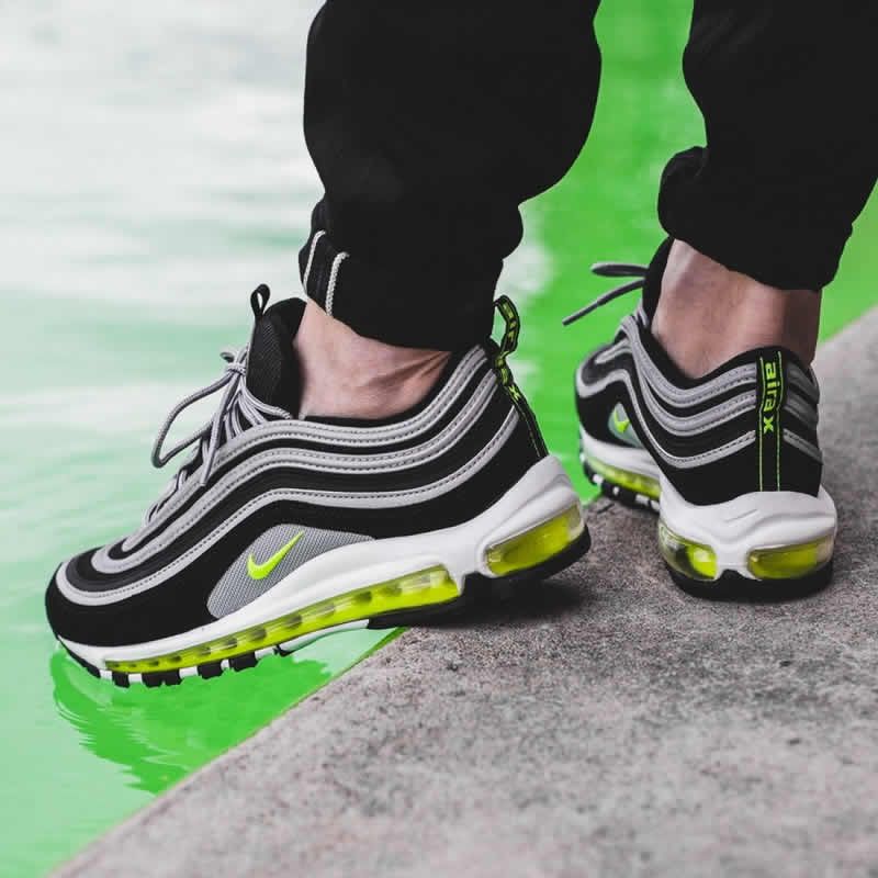 nike air max 97 black neon green