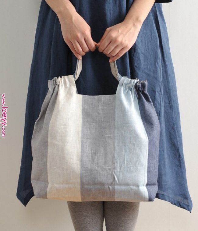 Quilted Cotton Handle Bags Shoulder Bag
