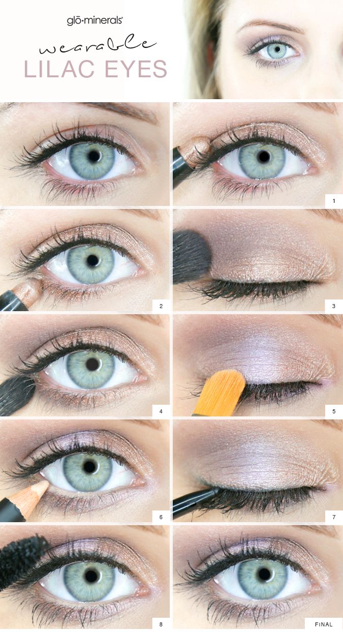 Lilac Eyes Wearable Pastel Makeup For Spring With Images