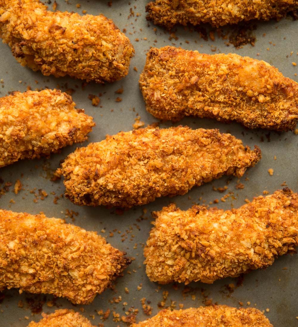 Irresistibly Crispy Baked Chicken Tenders Recipe irresistibly-crispy-baked-chicken-tenders-recipe