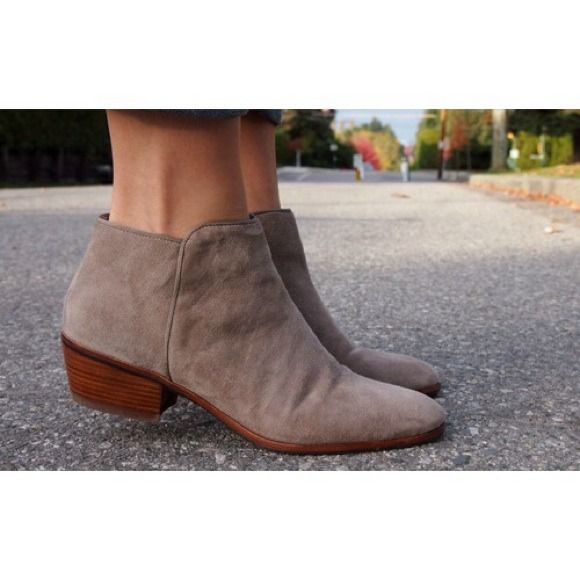 Pin On Shoes - Sam Edelman Petty Ankle Boot Black Leather Pin On Shoes - Sam Edelman Petty Ankle Boot Black Leather