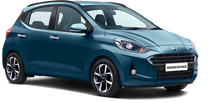 Hyundai Grand I10 Nios Colors Red Grey Silver White Teal
