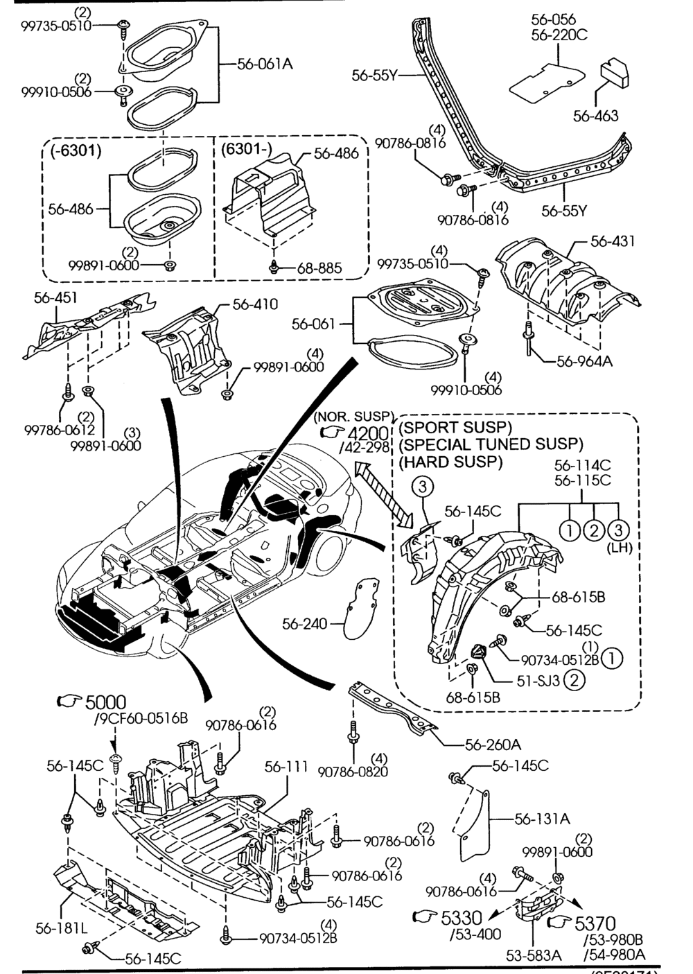 Rattle under car: Heat Shield corrosion