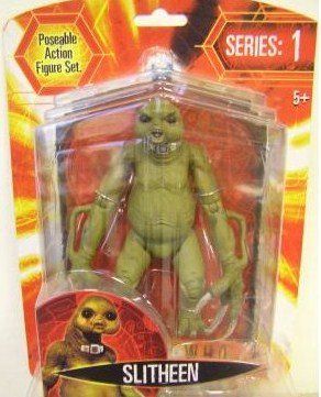 DR DOCTOR WHO SLITHEEN ACTION FIGURE BBC SERIES
