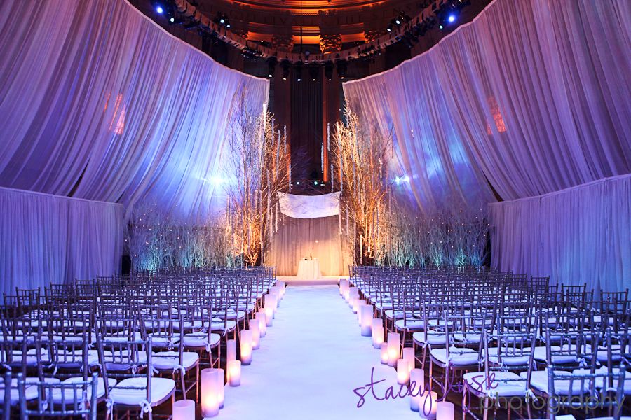 Gotham Hall Manhattan New York Wedding Venues Pinterest Chandelier Event Winter Wonderland Wedding Gotham Hall New York City