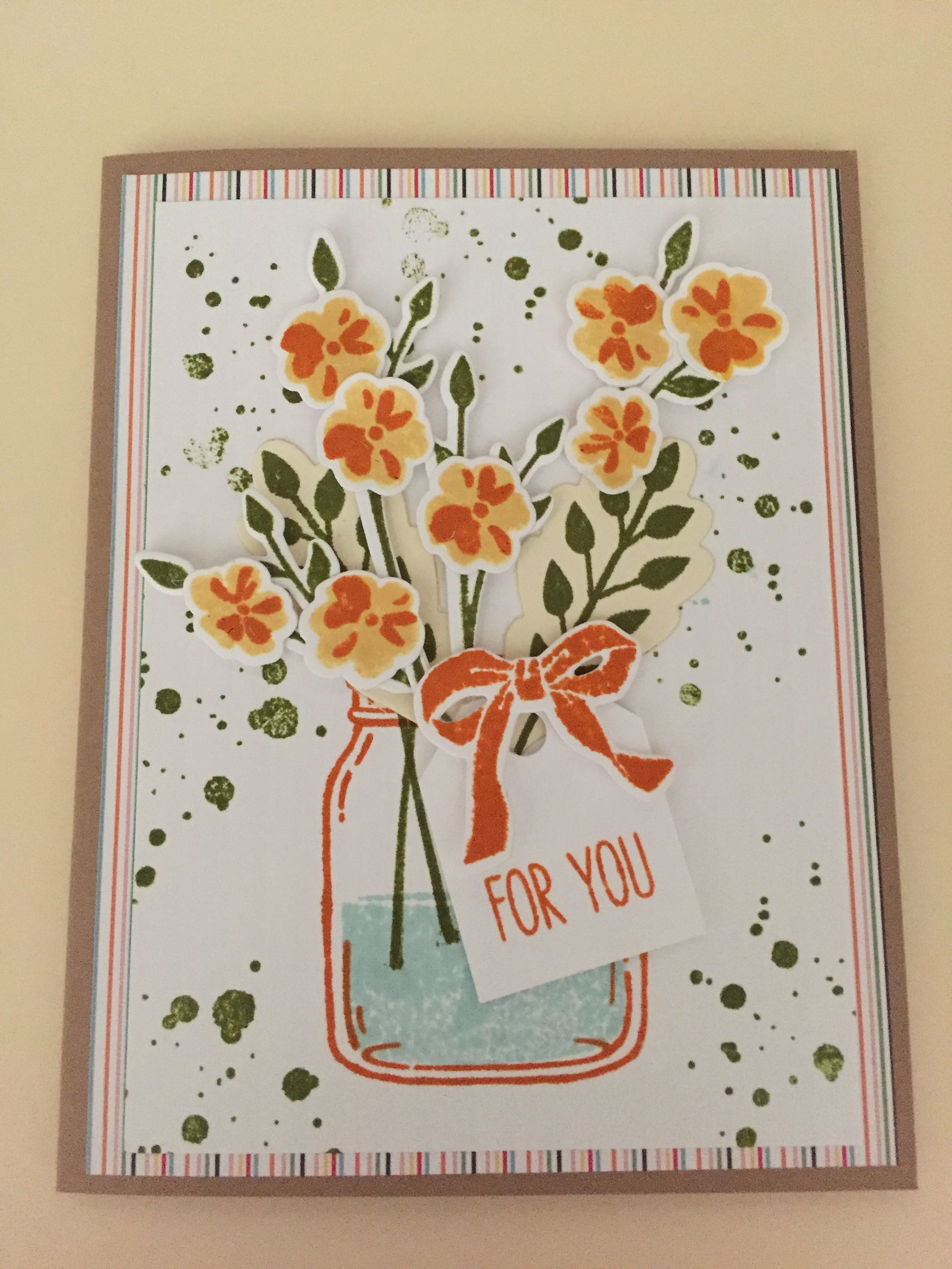 jars of love stampin up for you 2107 stampin up cards