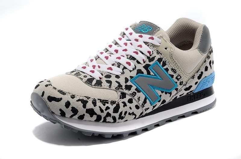 new balance 574 leopard print