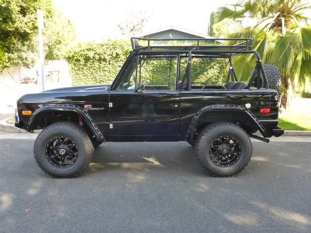 Autotrader Classics 1970 Ford Bronco Convertible Black 8