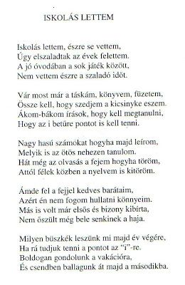 Játékos tanulás és kreativitás: Iskolás lettem - versek Kindergarten Crafts, Minden, Teacher Life, Pre School, Classroom Management, Kids And Parenting, To My Daughter, Crafts For Kids, Poems