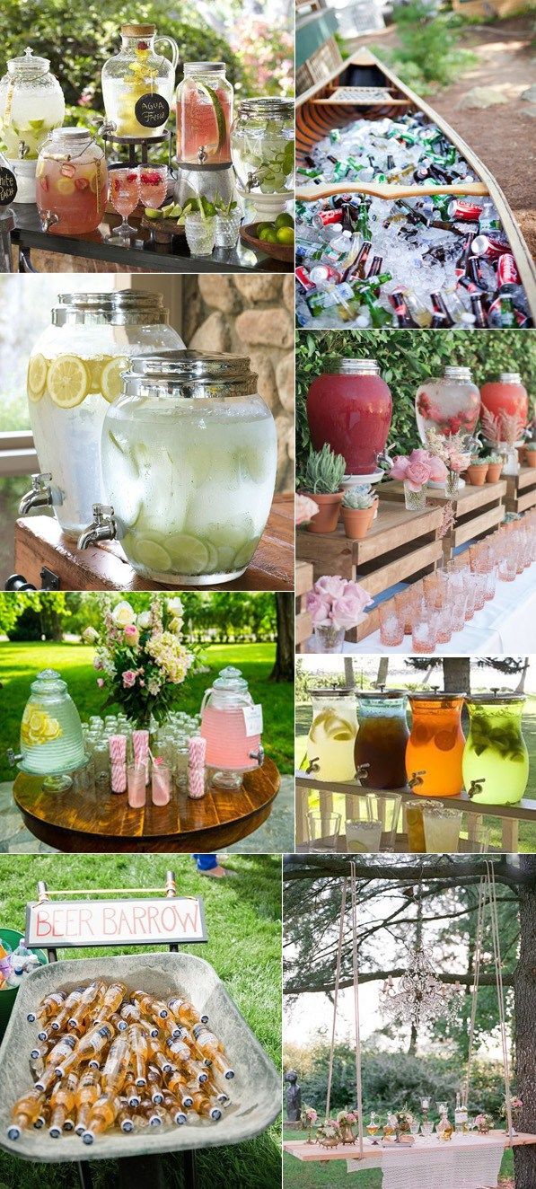 5 Admirable Wedding Food and Drink Bar Ideas 5 Admirable Wedding Food and Drink Bar Ideas