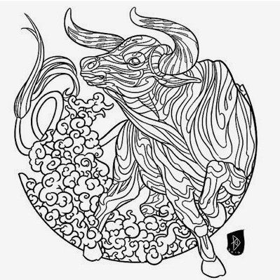 Download Pin on Zodiac Coloring Pages for Adults