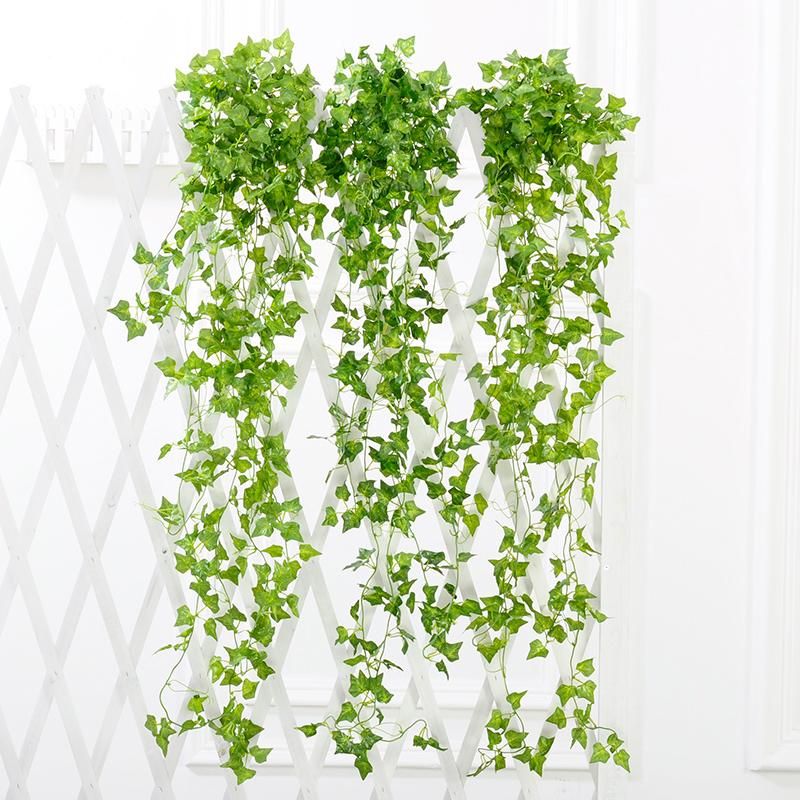 2.4m Artificial Ivy Vine Leaf Garland Hanging Plant Home Decoration 2.4m Artificial Ivy Vine Leaf Garland Hanging Plant Home Decoration