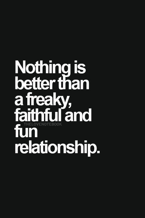Freaky sayings for her