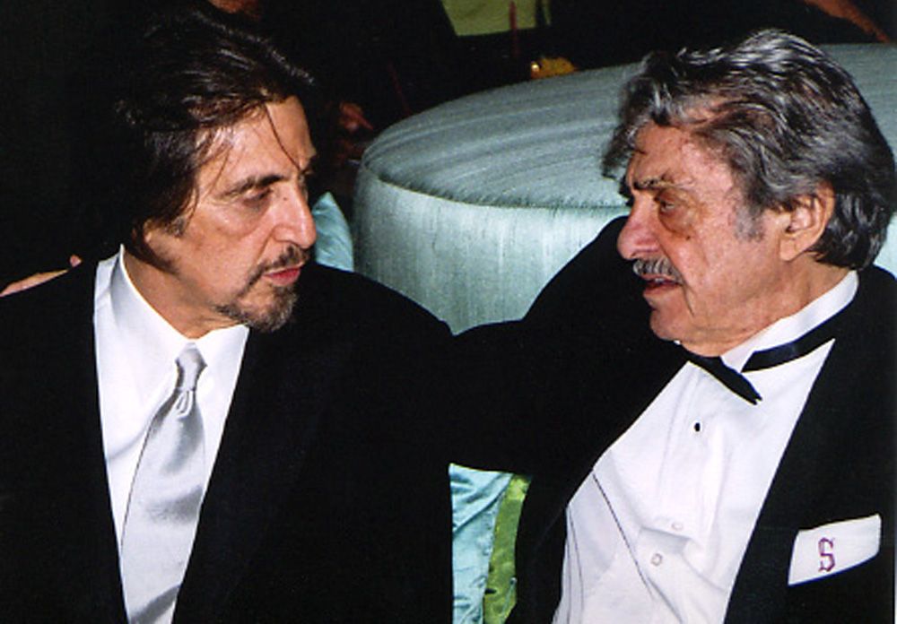 Al and Dad at the 2004 Golden Globes. Al won the award for Best