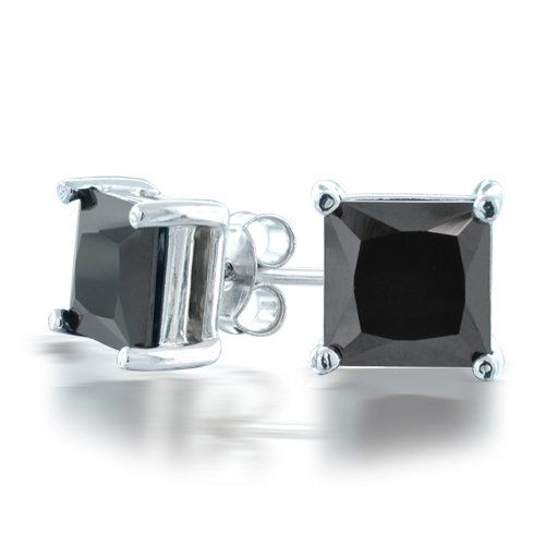 Indulge In A Glamorous Style When You Wear Our Uni Mens Cz Basket Indulge In A Glamorous Style When You Wear Our Uni Mens Cz Basket Set Princess Cut Black Stud Earrings These Pair Of Beautiful Yet Inexpensive
