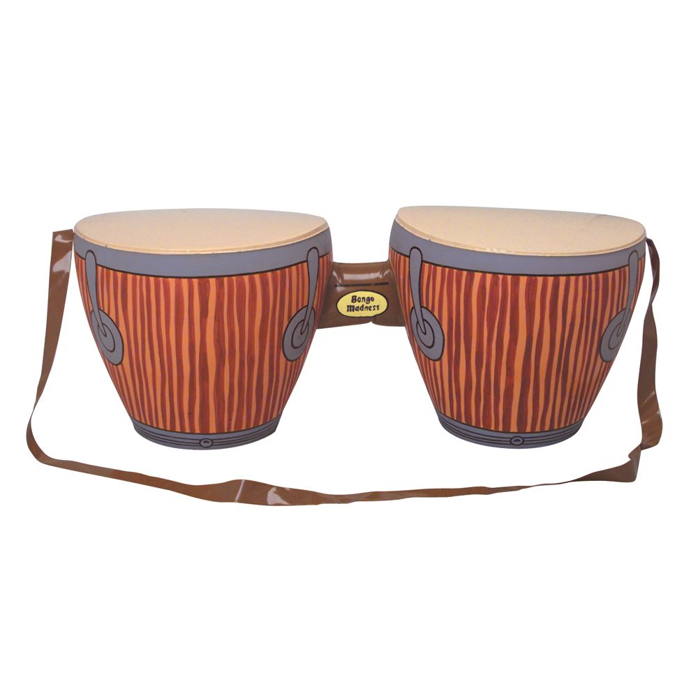Inflatable Bongo Drums BBQ Fancy Dress Summer Prop Hawaiian Photo Prop BONGOS