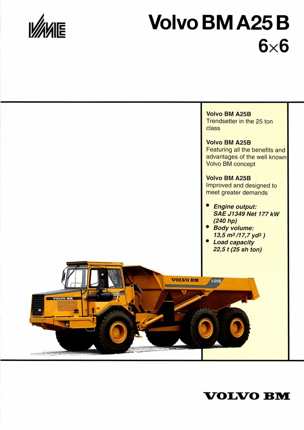 PDF DOWNLOAD VOLVO BM A25B ARTICULATED HAULER REPAIR SERVICE MANUAL