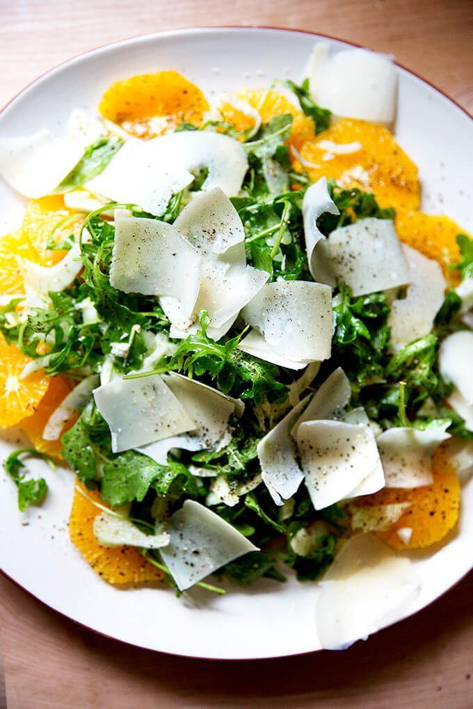 Arugula, Fennel, and Orange Salad with Parmesan | Alexandra's Kitchen