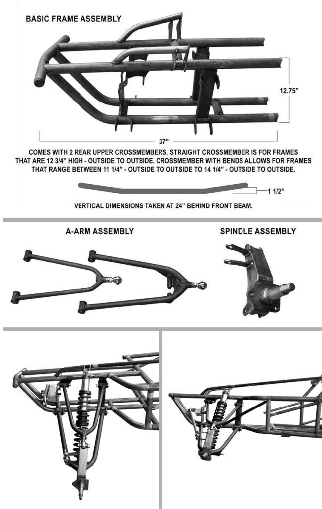 AArmConversionMainImage (2) Go Kart Buggy, Off Road Buggy, Vw Baja, Baja Bug, Kart Cross, Go Kart Frame, Go Kart Plans, Karting, Tube Chassis