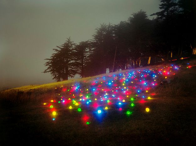 Starlight Starbright Nasty Gal X Minkpink Pinterest Neon Landscape Light Sculptures Artist Barry Underwood Photographs Wonderfully Mysterious Installations That He Installs On Site In Forests