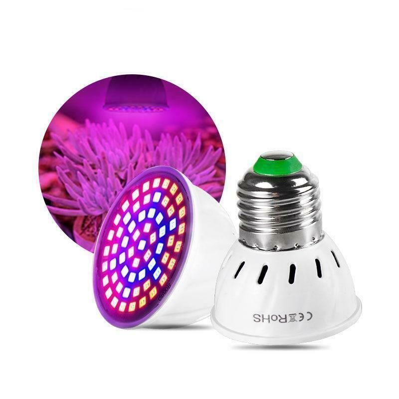 COB LED Grow Light Bulbs E27 60W 120W 180W Lamp for Greenhouse Indoor Plants Veg